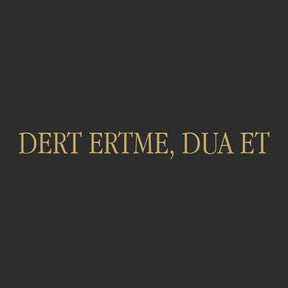 Dert etme, Dua et (26cm breite)